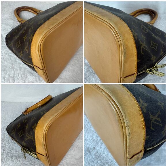 Louis Vuitton Monogram Alma PM Top Handle Bag Purse Handbag Classic Luxury - Picture 10 of 16
